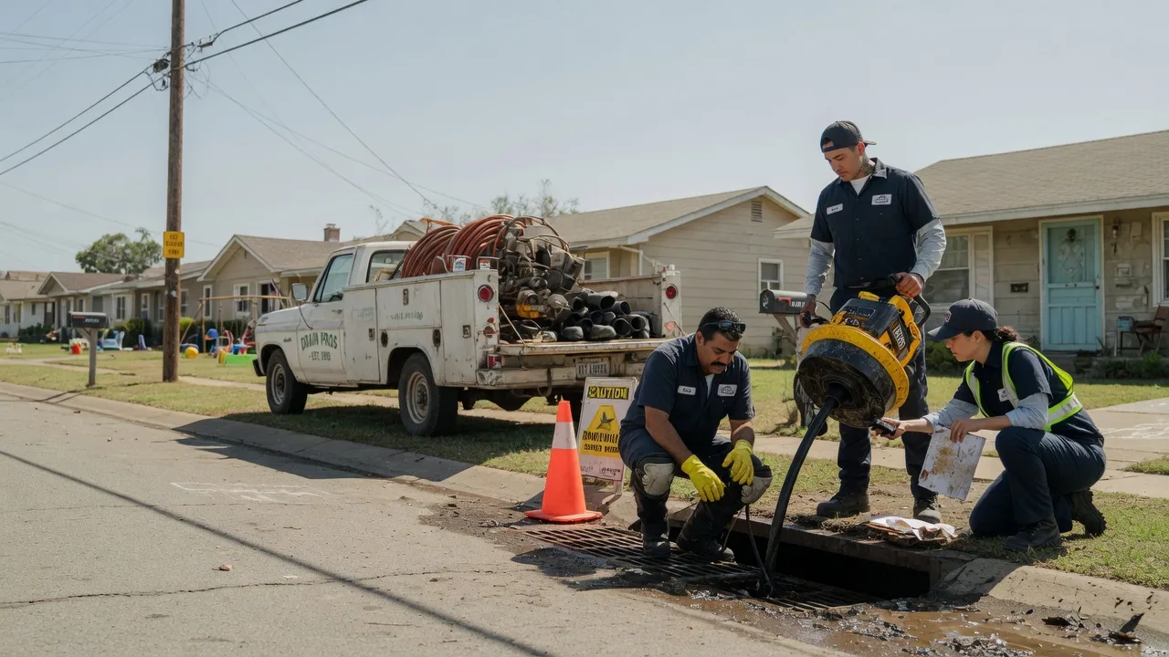 Drain Cleaning in Fisher, LA near me